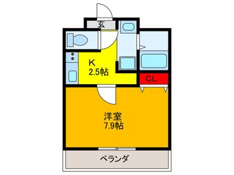 間取図 ヴィラナリ－太子橋今市