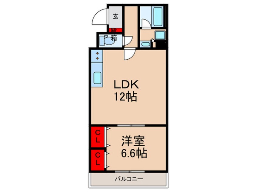 間取図 仮）ハウスゲートビル