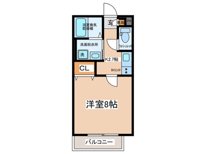 間取図 メルレーブＫ・Ｓ