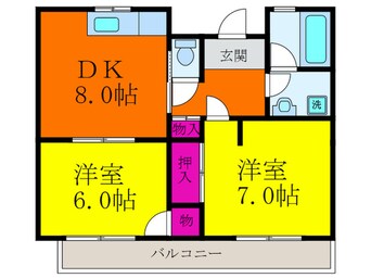 間取図 千里パ－クサイドテラス