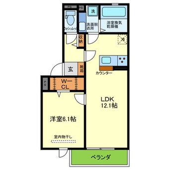 間取図 ＹＫメゾン舞子台