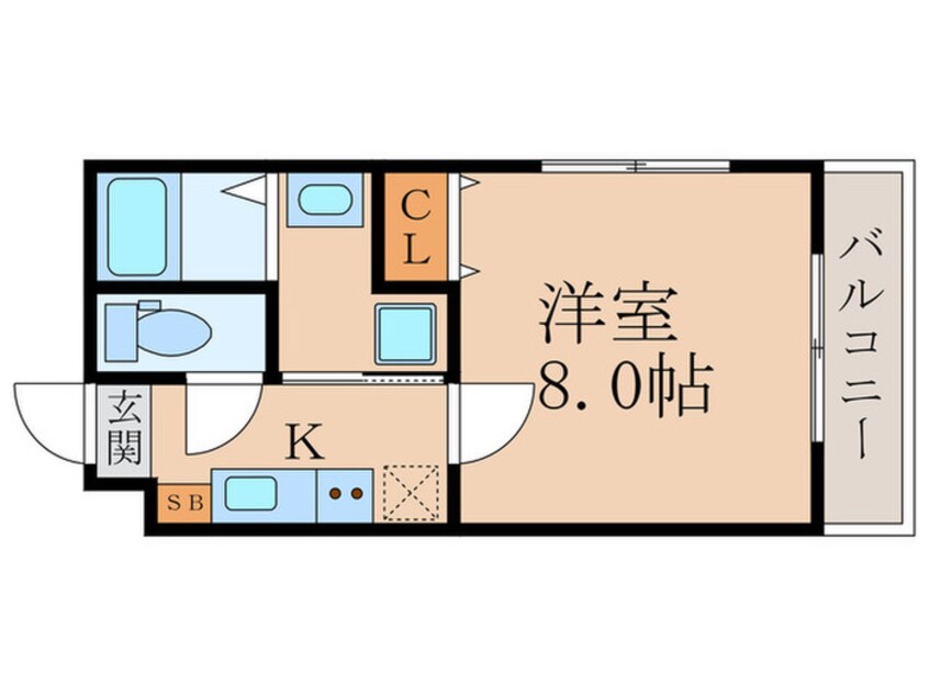 間取図 Brillia Court 龍谷大前