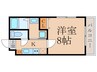 Brillia Court 龍谷大前 1Kの間取り