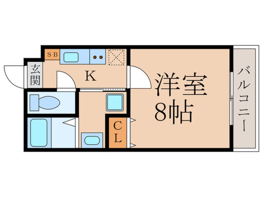 間取図 Brillia Court 龍谷大前