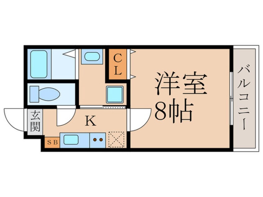 間取図 Brillia Court 龍谷大前