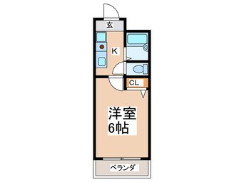 間取図 プチメゾン磯路