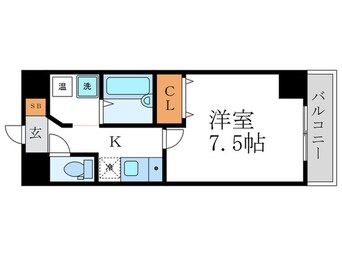 間取図 ウィズ高辻通