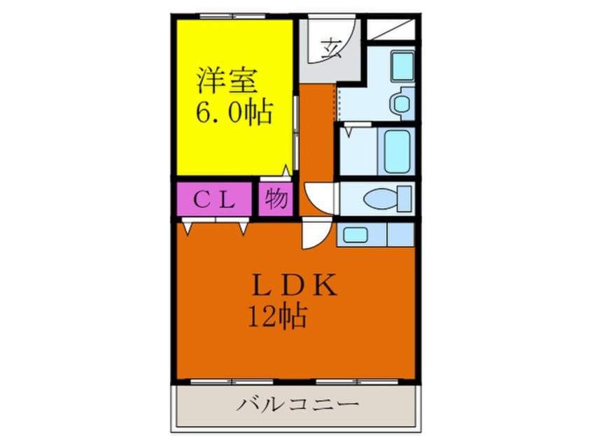 間取図 パレス愛信