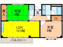 コンフォートの間取図