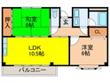 コンフォートの間取図