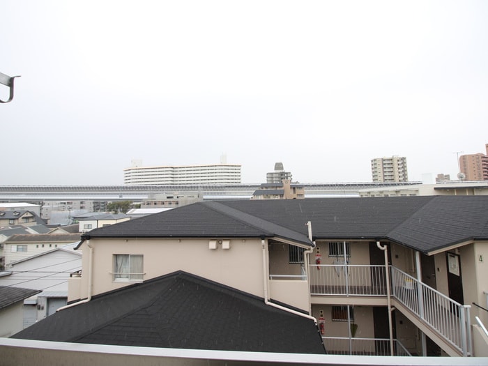 室内からの展望 大横マンション