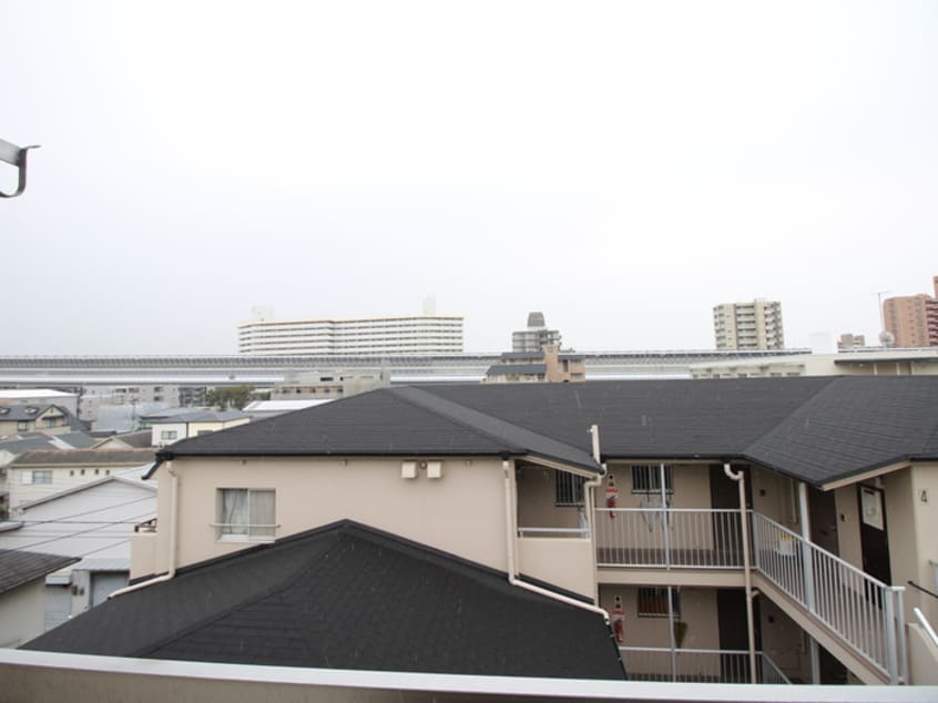 室内からの展望 大横マンション