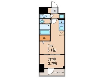 間取図 リヴェント福島野田