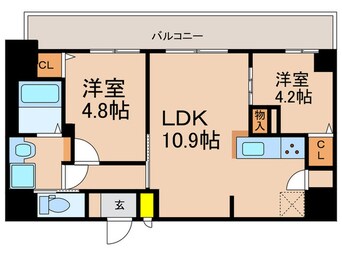 間取図 リヴェント福島野田