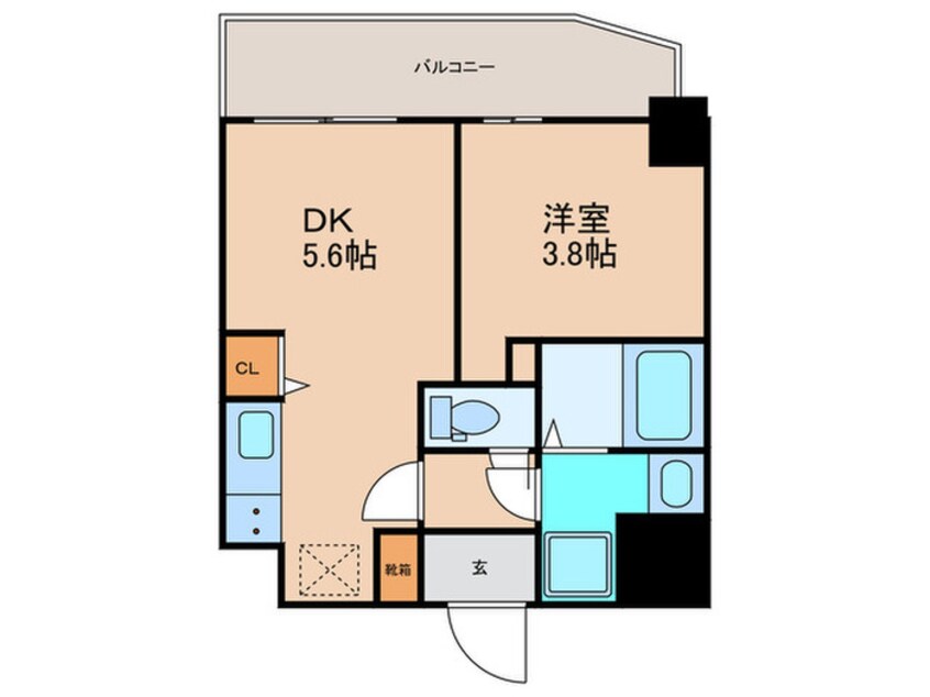 間取図 リヴェント福島野田