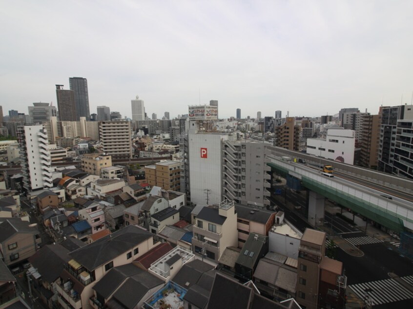 室内からの展望 リヴェント福島野田