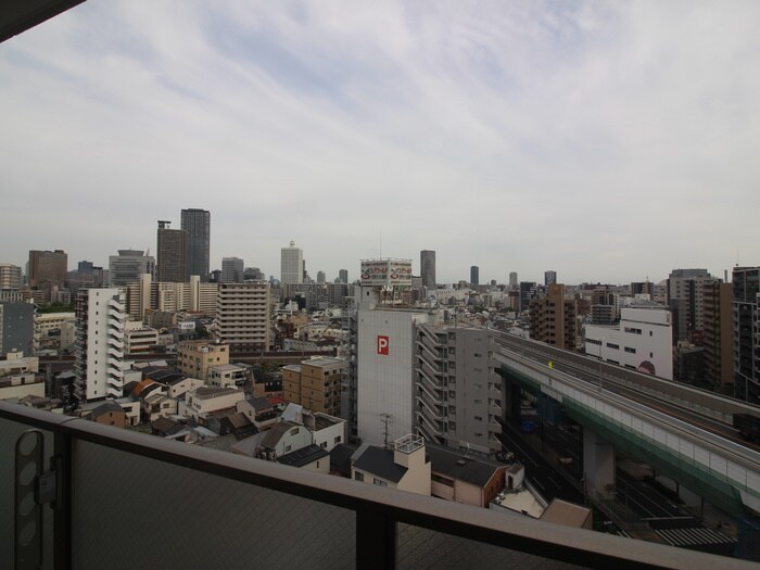 室内からの展望 リヴェント福島野田