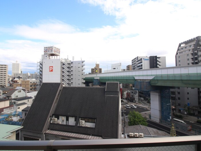 室内からの展望 リヴェント福島野田