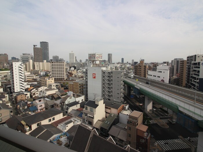 室内からの展望 リヴェント福島野田