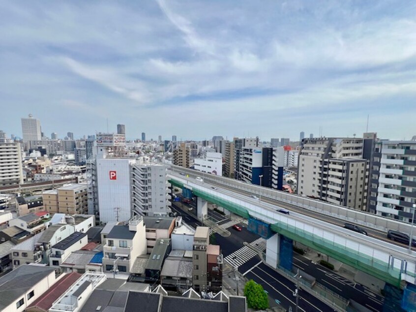 室内からの展望 リヴェント福島野田