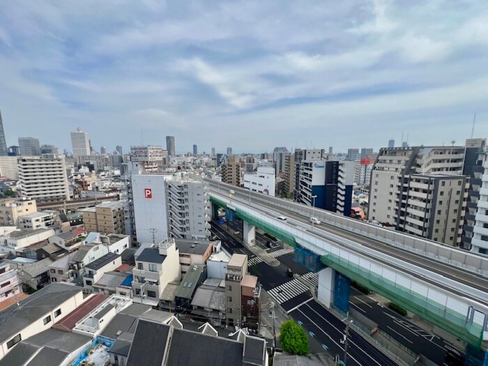 室内からの展望 リヴェント福島野田