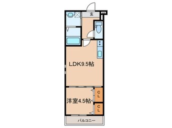 間取図 仮）フジパレス園田駅東