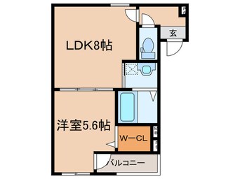 間取図 フジパレス園田駅東