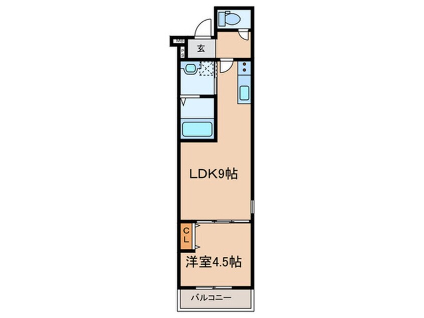 間取図 仮）フジパレス園田駅東