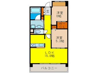 間取図 リラフォート千里中央