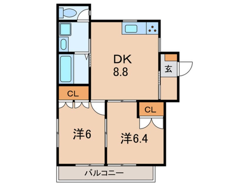 間取図 SophiaⅡ