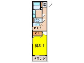 間取図 Luna甲子園