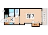 アーバンコートアベノⅡ 1Kの間取り