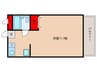 メイプルコートアサクラ 1Rの間取り