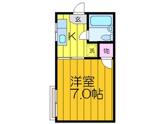 間取図 ハイツカトレア