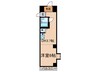 ハイライフ小河通ＩⅤ 1DKの間取り