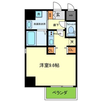 間取図 ONLYONE川西小戸