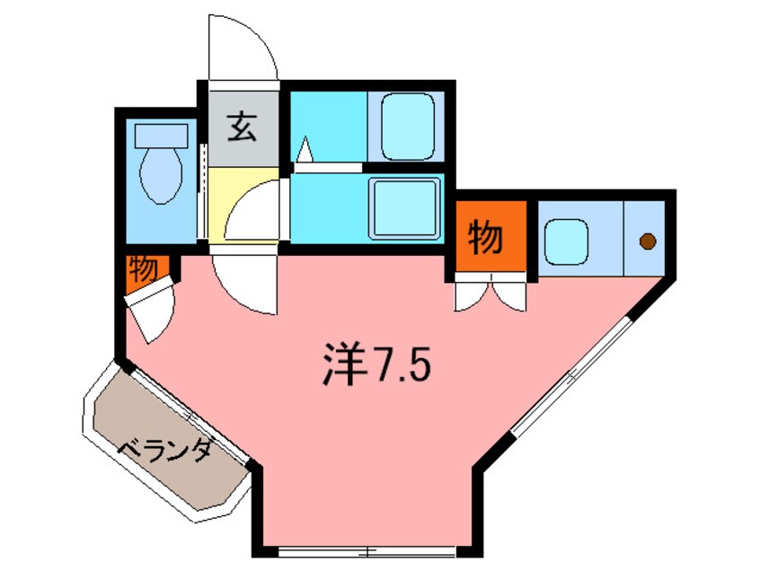 間取図 THE STANHOPE 21