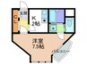 THE STANHOPE 21 1Kの間取り