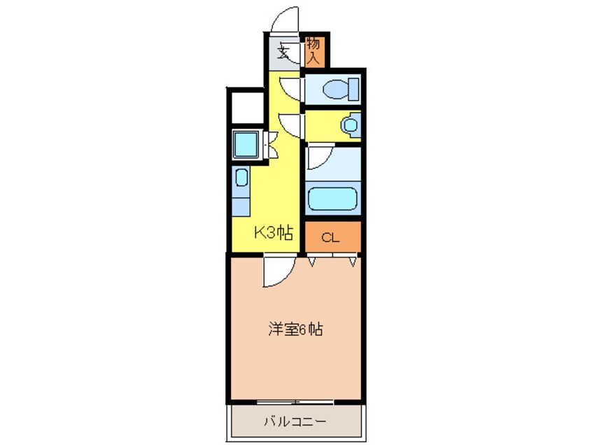 間取図 CITY SPIRE平野