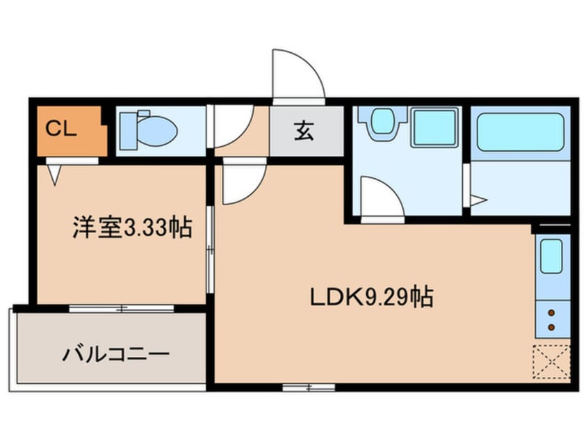 間取図 F+style上田3号館