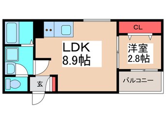 間取図 F+style上田3号館