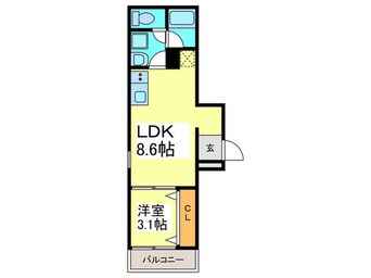 間取図 F+style上田3号館