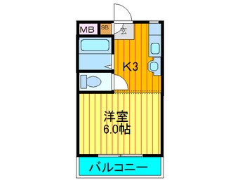 間取図 共栄ハイツ