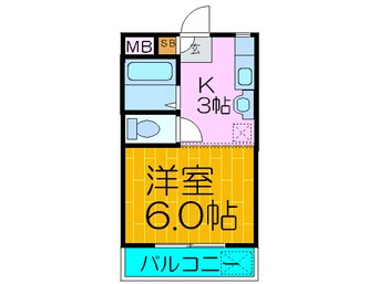 間取図 共栄ハイツ