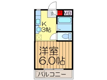 間取図 共栄ハイツ