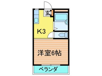 間取図 共栄ハイツ