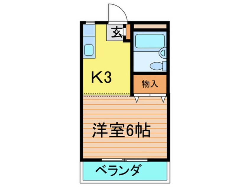 間取図 共栄ハイツ