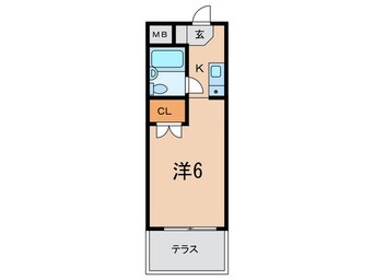 間取図 篠原ドミトリー