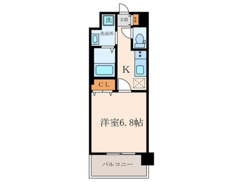 間取図 ファーストエフレシア姫里