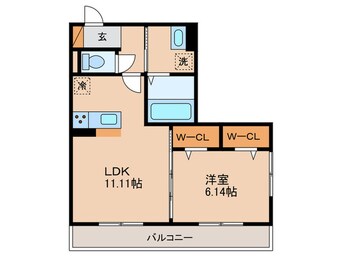 間取図 レジデンスコート栗東